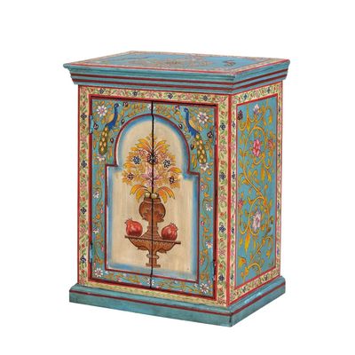 Night tables - Multicolored mango wood bedside table - GINER Y COLOMER