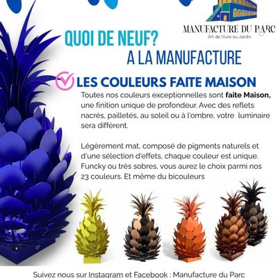 Design objects - Pineapple Manufacture du Parc - MANUFACTURE DU PARC