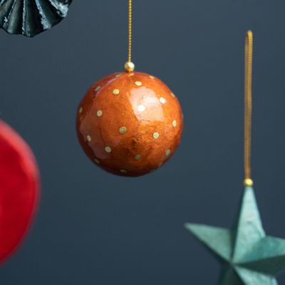 Autres décorations de Noël - Boules de Noël à pois - KINTA