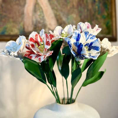 Ceramic - Parrot Tulip - FLEURIR L AVENIR