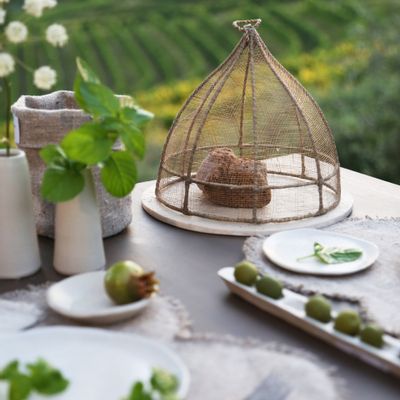 Plateaux - 100% abaca cloches - FIORIRA UN GIARDINO SRL