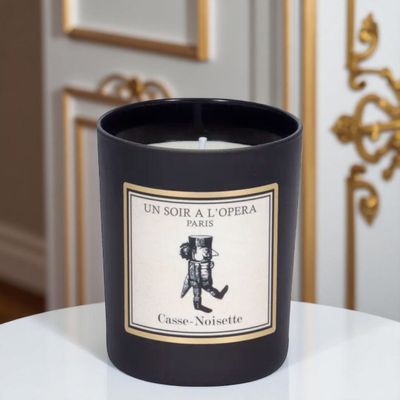 Objets de décoration - BOUGIE PARFUMÉE DE NOEL - 100 % CIRE VÉGÉTALE - CASSE-NOISETTE - 180 G - UN SOIR A L'OPERA