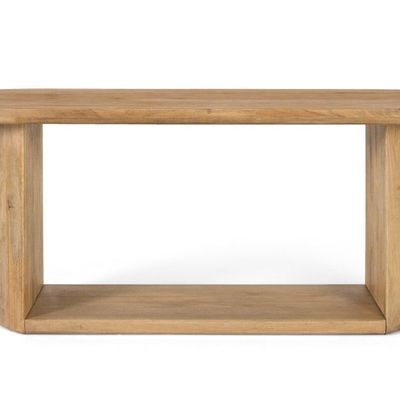 Tables Salle à Manger - Table à manger ovale en bois de manguier 210 cm - GINER Y COLOMER