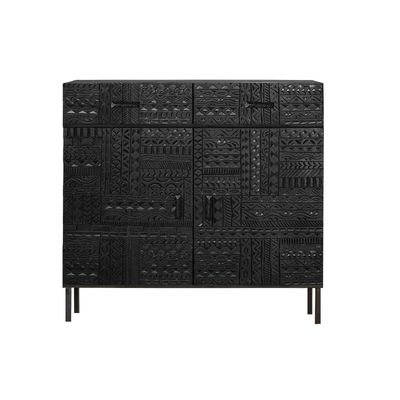 Chests of drawers - Console in dark walnut mango wood - GINER Y COLOMER