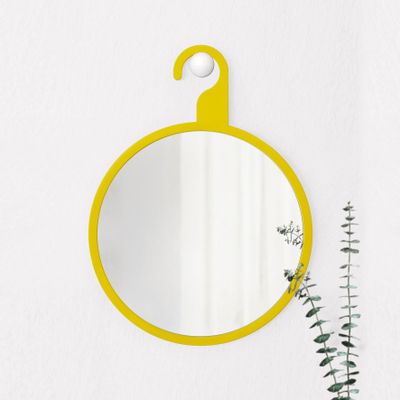 Mirrors - MIR-O Mirror – Hangable Mirror with a Graphic Twist - ISUWA