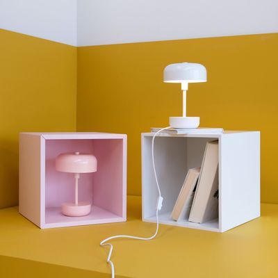 Table lamps - Haipot pink LED rechargeable table lamp - DYBERG LARSEN