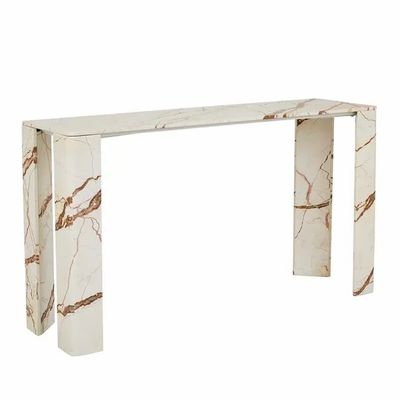 Consoles - CONSOLE 'NIMES EN MARBRE BEIGE 140x40x78h - FANCY