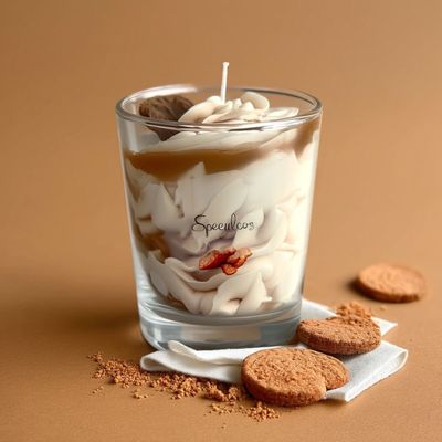 Gifts - Speculoos scented candle - 200ml - MURI CREATIONS