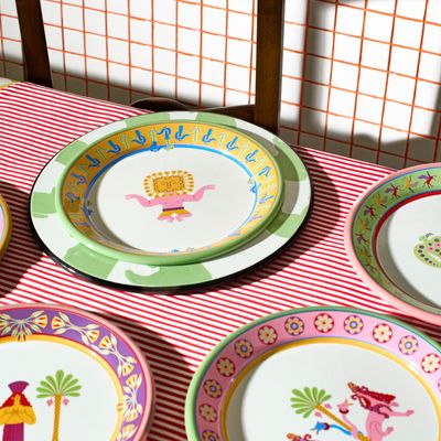 Everyday plates - Cosmogenesis Ancestral Collection - KAPKA ENAMELWARE