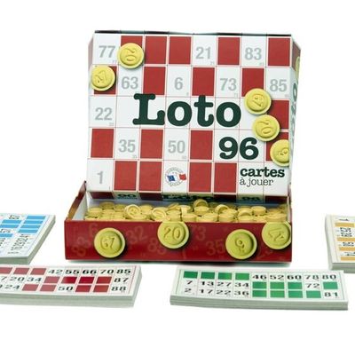 Jeux enfants - Coffret Loto 96 cartes - FERRIOT CRIC