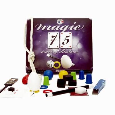Jeux enfants - COFFRET MAGIE 75 TOURS - FERRIOT CRIC