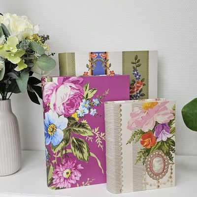 Stationery - Decorated storage boxes - ESPRIT BRITISH BY MAISON ROYAL GARDEN