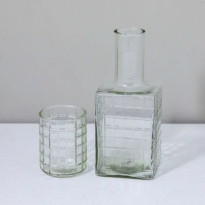 Carafes - Ruffle Glass Carafes - BE HOME