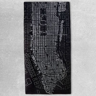 Panneaux séparateurs - Tapis New York en laine noué à la main, design italien personnalisable - FRANK&FRANK