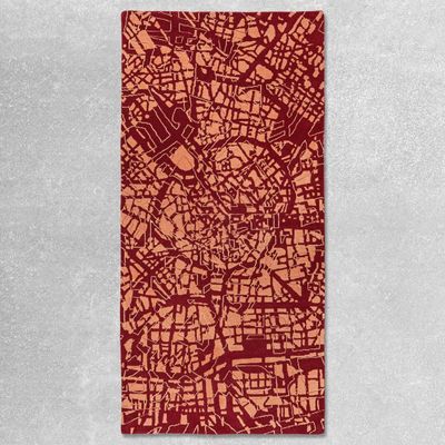 Panneaux séparateurs - Tapis Milan en laine noué à la main, design italien personnalisable - FRANK&FRANK