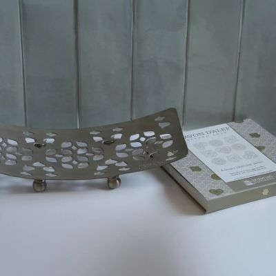 Porte-savons - SUPPORT DE SALLE DE BAIN EN LAITON LISSE 'OSMAN' - KARAWAN AUTHENTIC