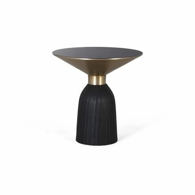 Tables basses - Table basse plateau verre trempé structure métal style moderne - GINER Y COLOMER