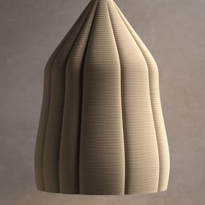 Suspensions - Lampe suspendue en céramique GOURD - KERAMIK