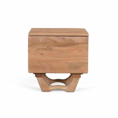 Night tables - Solid acacia wood bedside table - GINER Y COLOMER