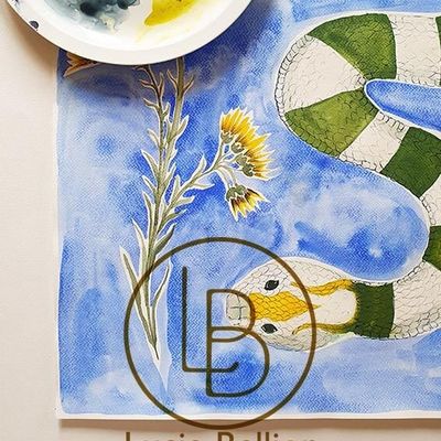 Design textile et surface - Snake - LUCIE BELLION