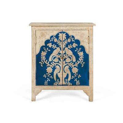 Commodes - Meuble d'appoint en bois de manguier et peint à la main - GINER Y COLOMER