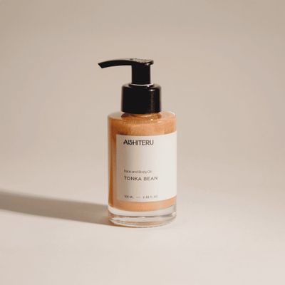 Cosmétiques - HUILE VISAGE ET CORPS 100 ML – TONKA BEAN - AISHITERU