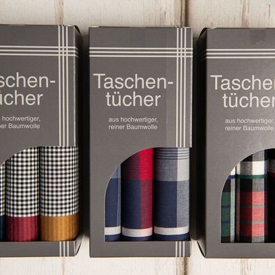 Homewear - "STUCO" men's handkerchiefs - HANDKERCHIEFS « ZOETE »
