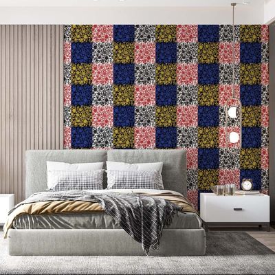 Papiers peints - Patchwork floral - Papier peint - SHAKU