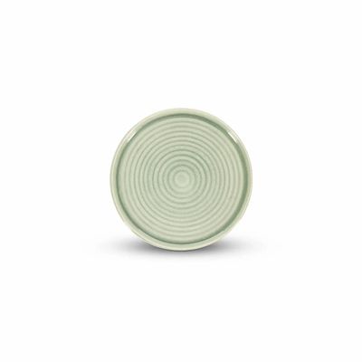 Everyday plates - Plate 21,5cm green Cameo - SALT&PEPPER