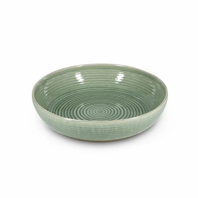 Everyday plates - Serving dish 32xH7,5cm green Cameo - SALT&PEPPER