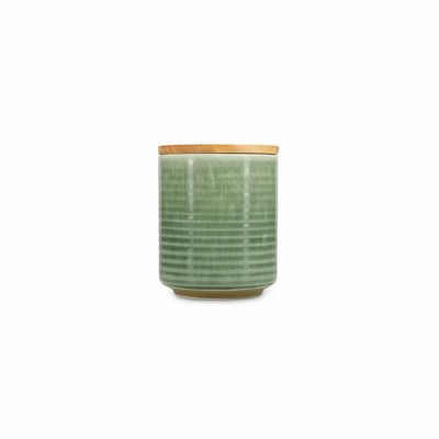 Bols - Bocal 12,5xH15,5cm vert Cameo - SALT&PEPPER