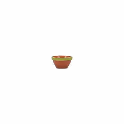 Bowls - Bowl 9xH5cm orange/green Duo - ONA