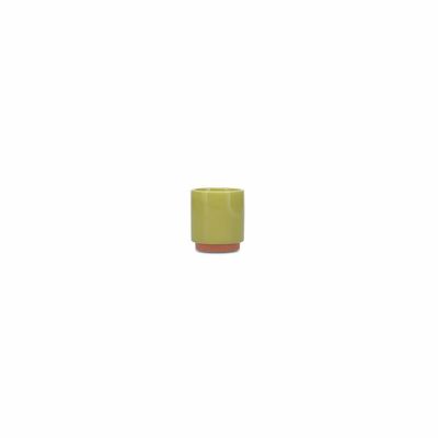 Mugs - Mocha cup 13cl orange/green Duo - ONA