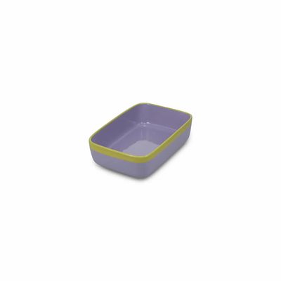 Stew pots - Baking dish 22,5x15xH6cm purple/green Duo - ONA
