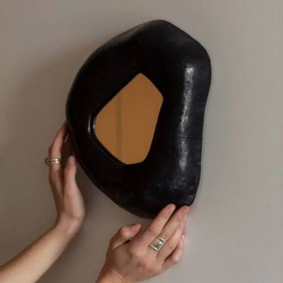 Mirrors - Ceramic mirror Vorozheska - GALERIE SANA MOREAU