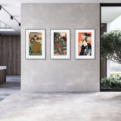 Other smart objects - Affresco 31.5” InkPoster 3-piece strip - Display screens - INKPOSTER