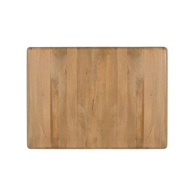 Beds - Mango wood headboard with half-round edges - GINER Y COLOMER