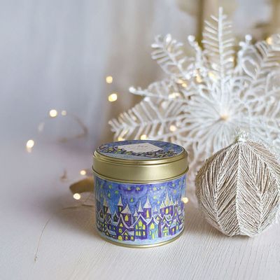 Gifts - Starry Night - Natural Soy Wax Scented Candle - SAUGETTE