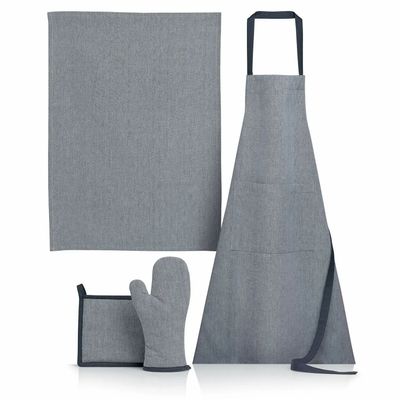 Tabliers de cuisine - Tablier de cuisine Jani Ombre 80 X 85 - MAISON VIVARAISE - SDE VIVARAISE WINKLER