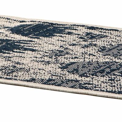 Tapis - Tapis Tessa outdoor Marine 60 x 110 - MAISON VIVARAISE - SDE VIVARAISE WINKLER