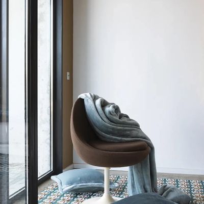 Throw blankets - Tender Throw Blanket Gris 150 X 200 - MAISON VIVARAISE - SDE VIVARAISE WINKLER