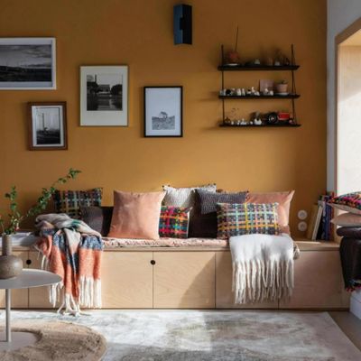 Throw blankets - Plain Plaid Gastounet Cacao 140 X 200 - MAISON VIVARAISE - SDE VIVARAISE WINKLER