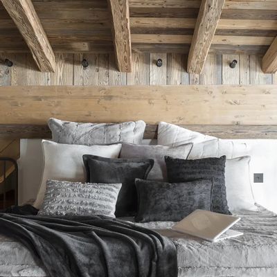 Bed linens - Tender Hot Water Bottle Asphalte 23 X 33 - MAISON VIVARAISE - SDE VIVARAISE WINKLER