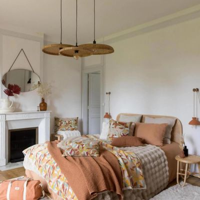 Cushions - Embroidered Cushion Alina Dragée 40 X 65 - MAISON VIVARAISE - SDE VIVARAISE WINKLER