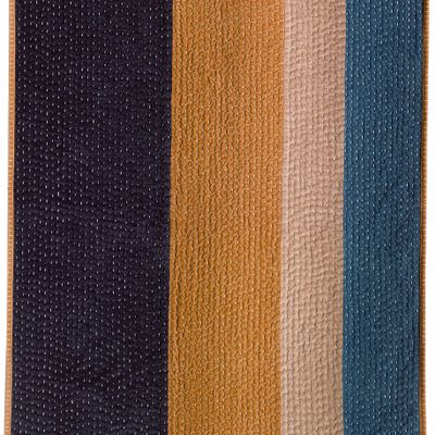 Bed linens - Elise Patchs Duvet Cobalt 80 X 180 - MAISON VIVARAISE - SDE VIVARAISE WINKLER