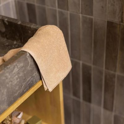 Serviettes de bain - Serviette de toilette Bora Latte 50 x 100 - MAISON VIVARAISE - SDE VIVARAISE WINKLER