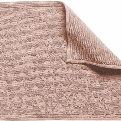 Other bath linens - Gilda Bath Mat Aubepine 54 X 64 - MAISON VIVARAISE - SDE VIVARAISE WINKLER