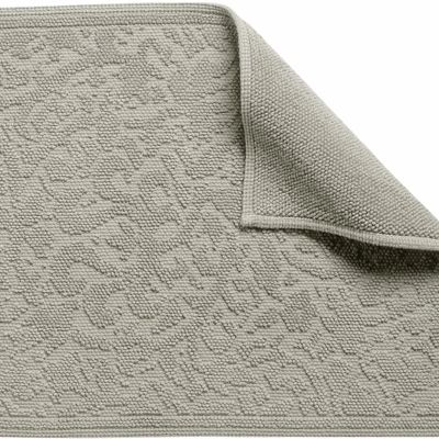 Autres linges de bain - Tapis de bain Gilda Perle 54 x 64 - MAISON VIVARAISE - SDE VIVARAISE WINKLER