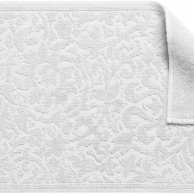 Other bath linens - Gilda Bath Mat Neige 54 X 110 - MAISON VIVARAISE - SDE VIVARAISE WINKLER