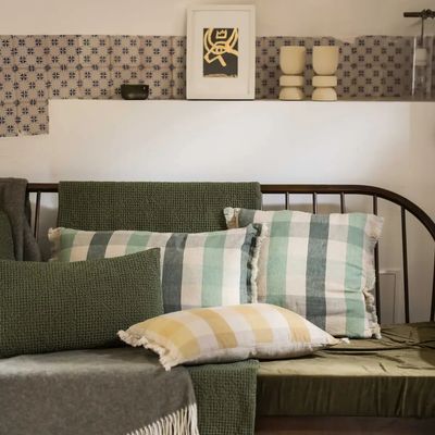 Coussins - Coussin imprimé Kate Thym 45 x 45 - MAISON VIVARAISE - SDE VIVARAISE WINKLER